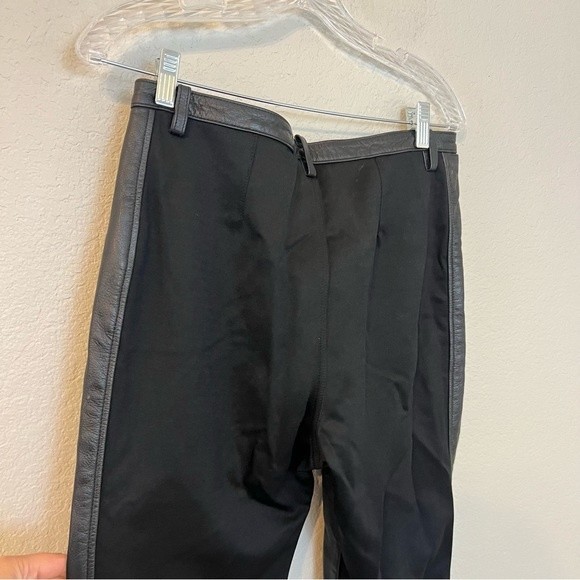 Harley-Davidson Leather‎ Front Pants Woman's size 12 Black - Picture 3 of 4
